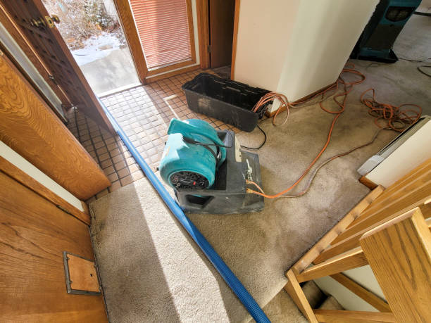 Water damage restoration process in WI